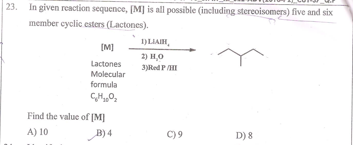 Question image for sir pls ans this ques with solution ans is 10!!!!